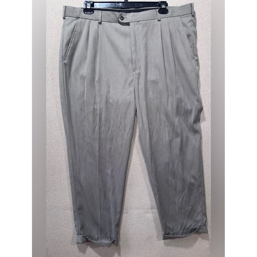 George size 42x32 Men's Classic Gray Dress Pants